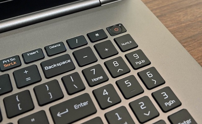 laptops with numeric keypads