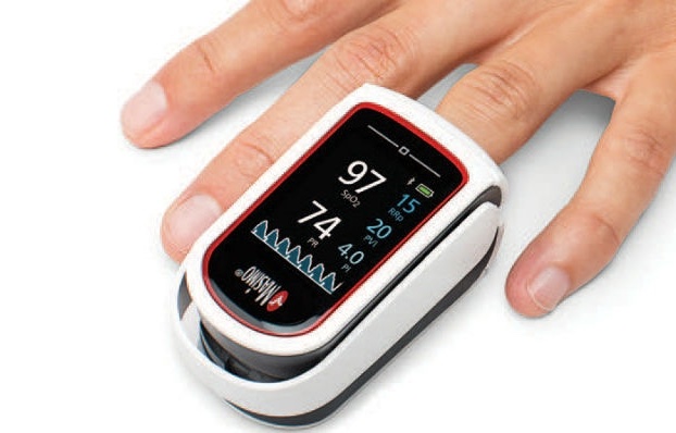 pulse oximeter with respiratory rate
