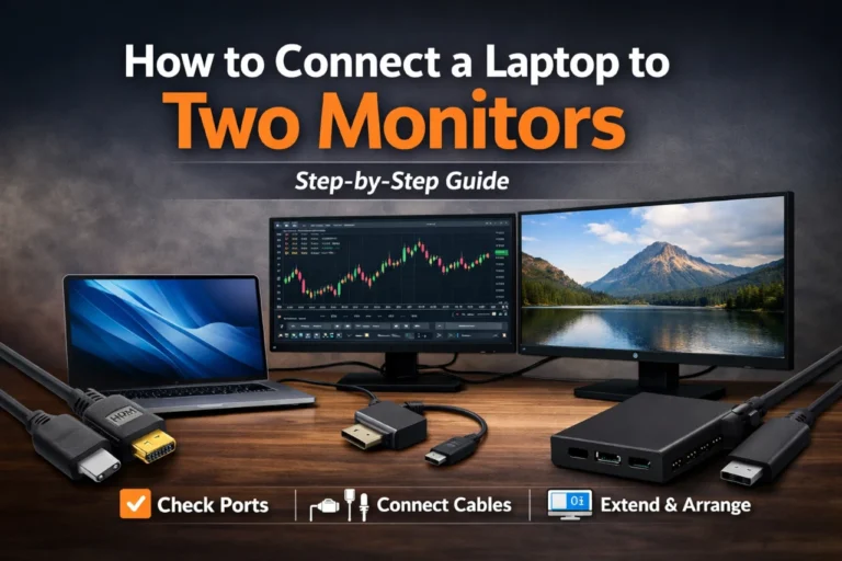 Laptop Dual-Monitor Setup: HDMI/USB-C/Dock Methods Explained