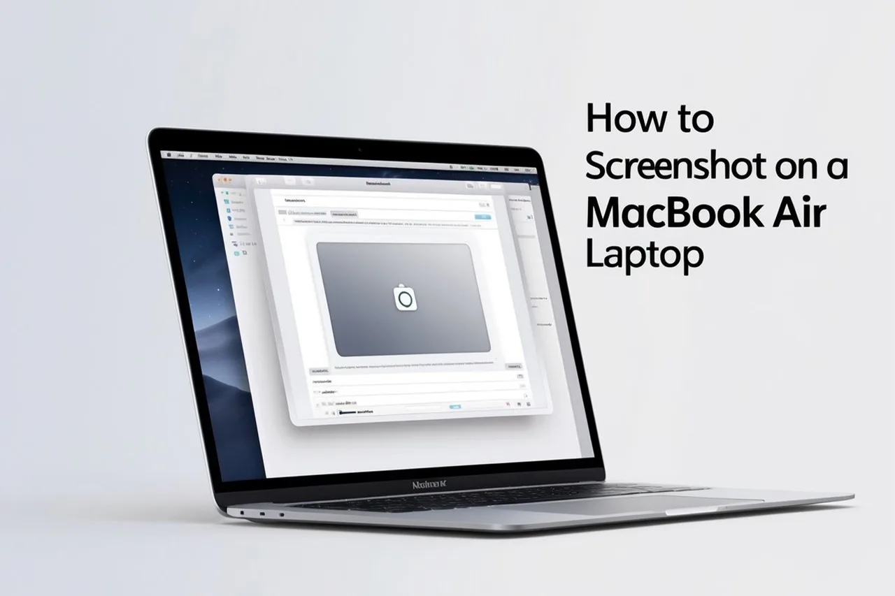 How to Screenshot on a MacBook Air Laptop