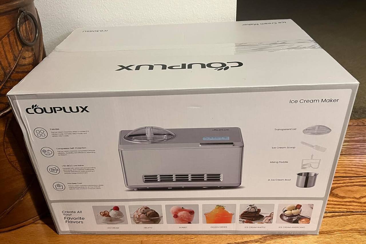 COUPLUX 2.64 Qt Ice Cream Maker Review