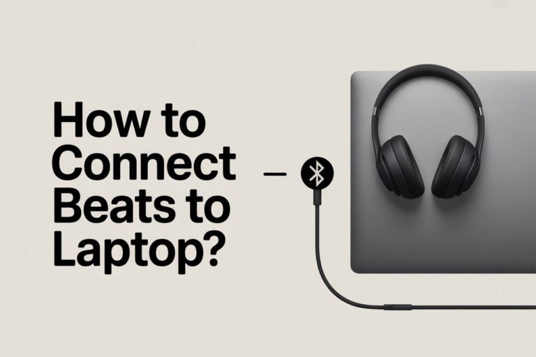 How to Connect Beats to Laptop?