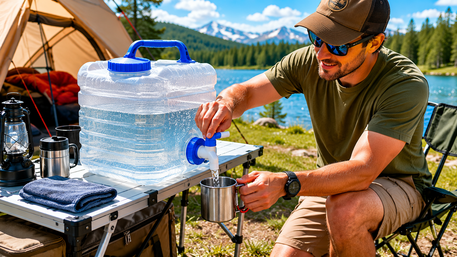 Best Camping Water Container With Spigot