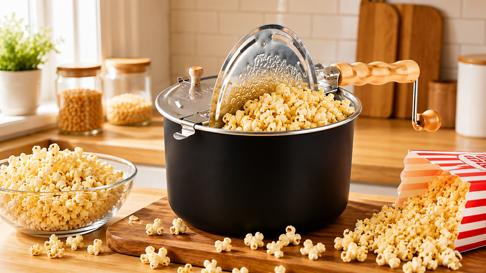 Is Franklin's Homemade Popcorn Popper Worth It