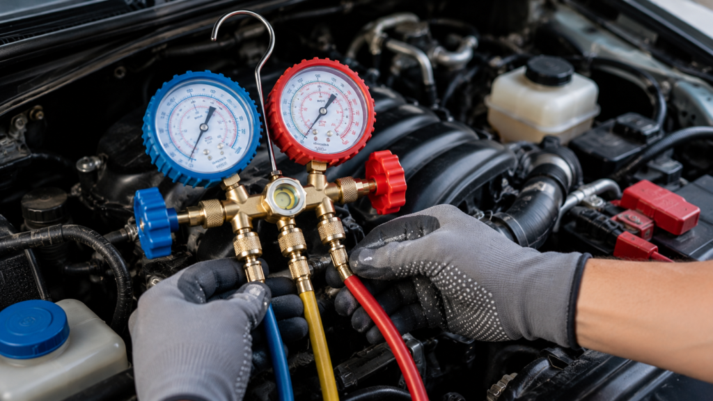 Low Refrigerant or a Refrigerant Leak