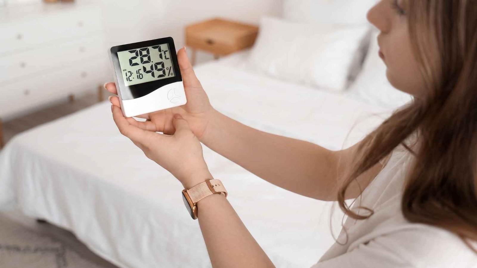 How To Use a Digital Hygrometer in a Bedroom