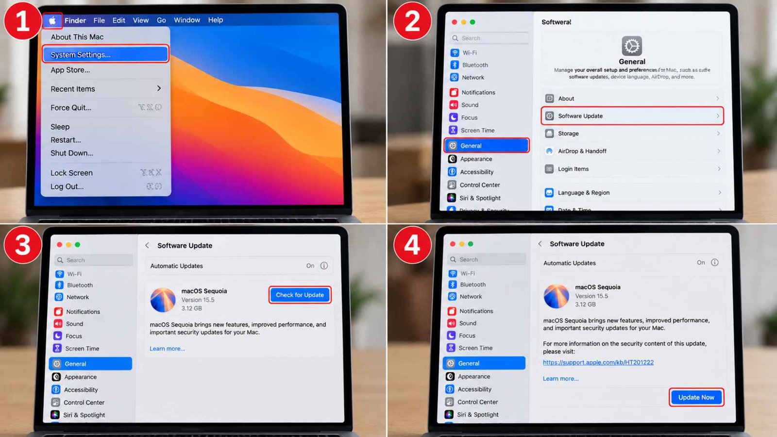 Update macOS and Check Network Software