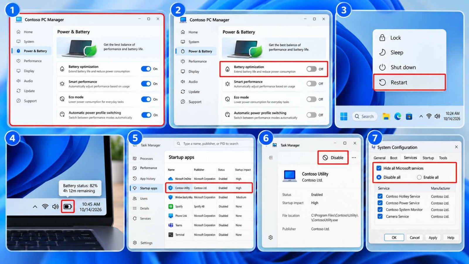 Disable Proprietary Manufacturer Power Optimization Software