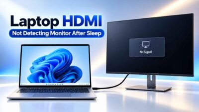 Laptop HDMI Not Detecting Monitor After Sleep? 10 Fixes