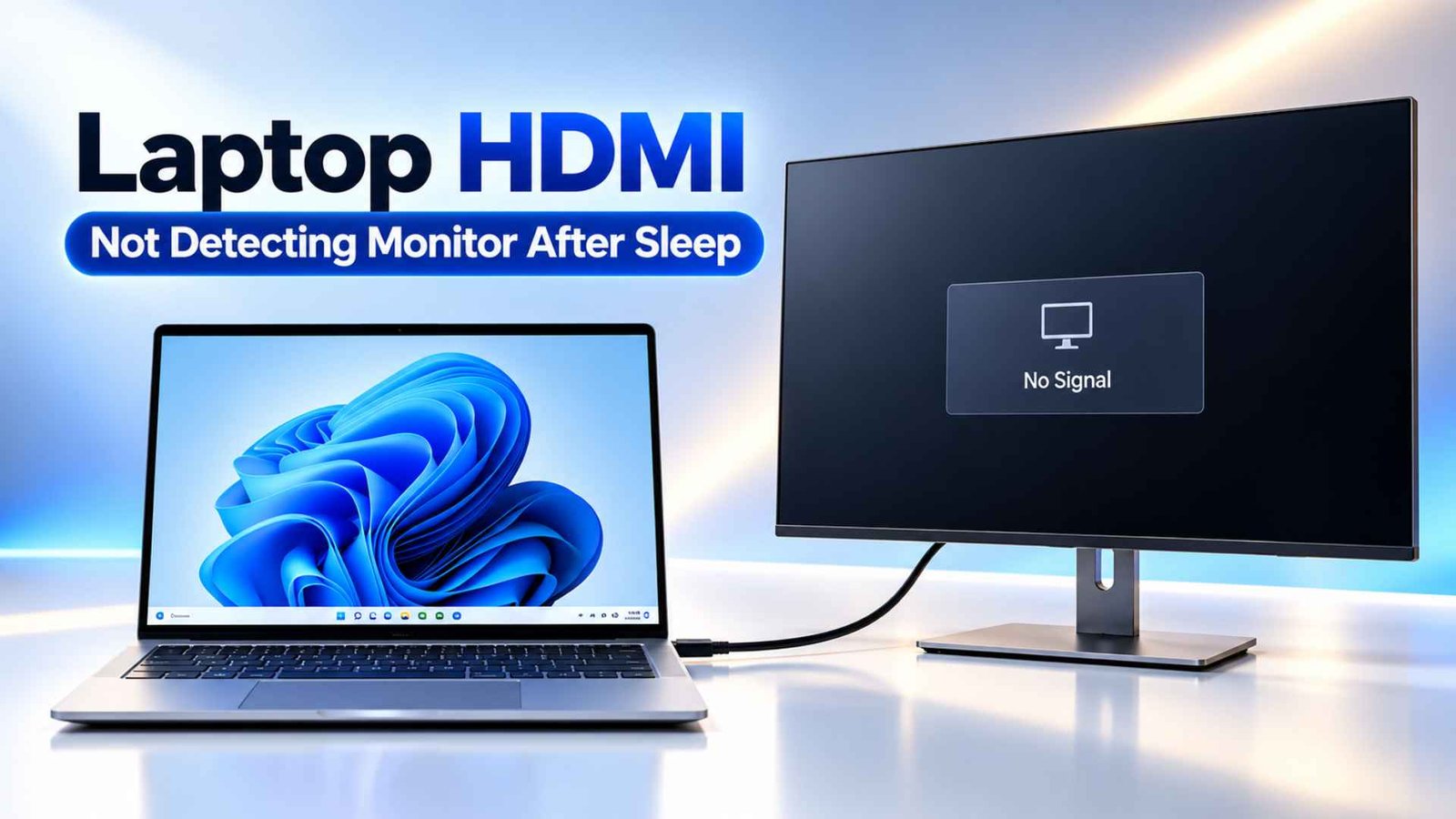 Laptop HDMI Not Detecting Monitor After Sleep? 10 Fixes