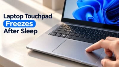 Laptop Touchpad Freezes After Sleep